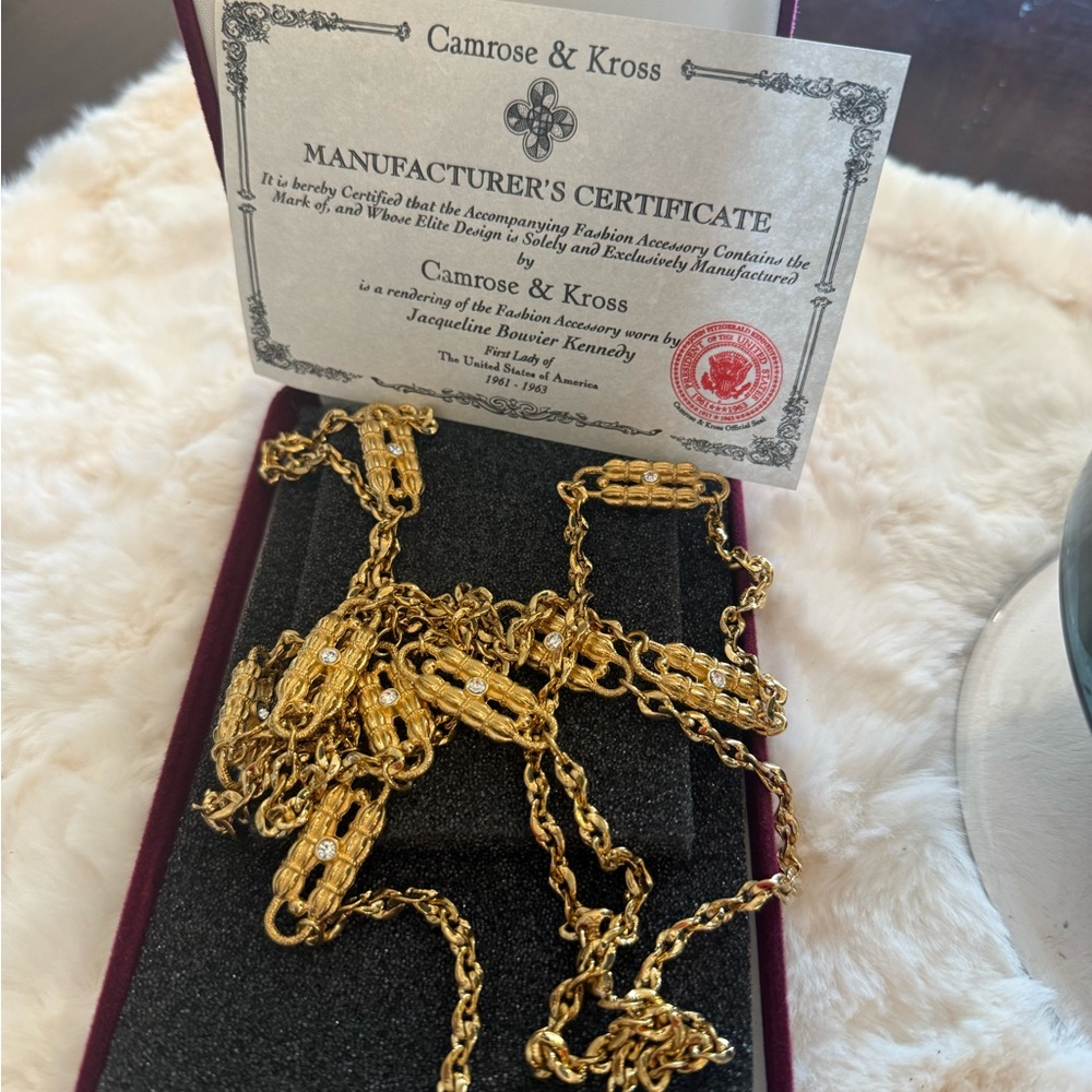 Camrose & Kross Gold Necklace